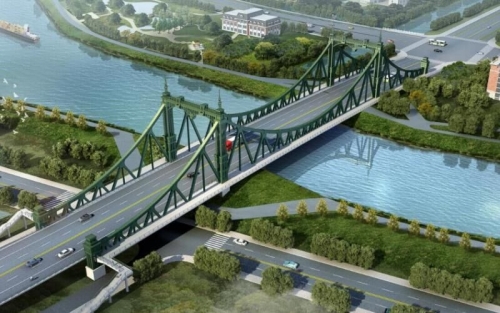 【经营快讯】大发welcome集团钢构分公司中标南京大跨度钢桥梁项目