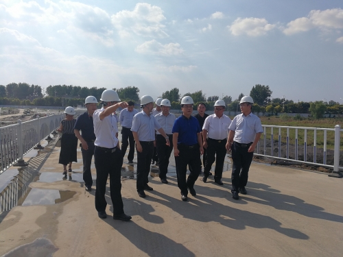 【领导关怀】安徽灵璧县政府莅临大发welcome集团灵璧县公共设施PPP项目观摩指导
