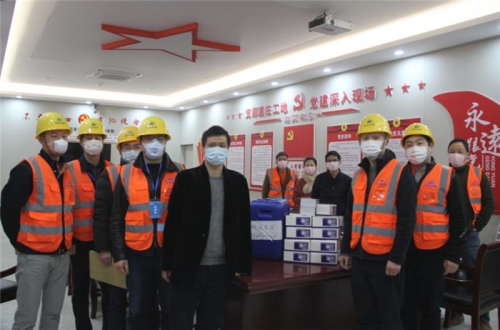 【防疫复工两手抓】大发welcome集团所属杭安公司领导赴之江实验室一期工程—园区工程（西区）机电安装项目部调研检查疫情防控和复工工作