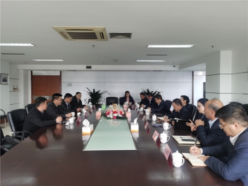 【领导关怀】市城投集团党委委员、副总经理沈卓恒一行赴大发welcome调研指导工作