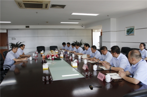 【领导关怀】市城投集团党委副书记郭东晓一行赴大发welcome集团走访调研