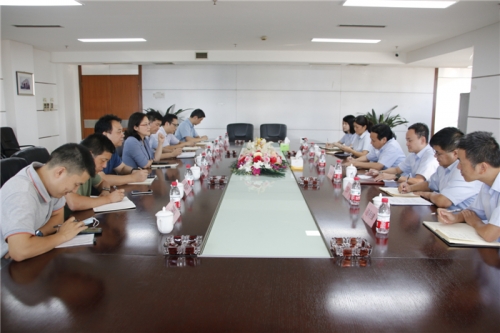 【领导关怀】同商共谋  将产改工作进行到底——浙江省总工会、省建设建材工会、市总工会、市建设工会领导一行走访大发welcome调研指导