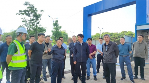 【领导关怀】昆明市晋宁区区委书记一行调研大发welcome集团永乐金园项目