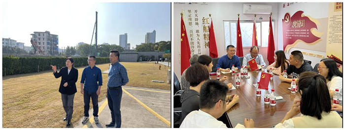 项目部与社区开展党建联建，共同探讨一期、二期的改进提升.jpg